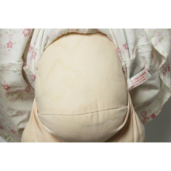 American Girl Bitty Baby Doll Light Blonde Blue Eyed 15" Floral Dress - Picture 8 of 12